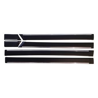 زه کنار درب پژو پارس مجموعه 6 عددی (زه اطراف پارس دست کامل مشترک با پژو SLX )