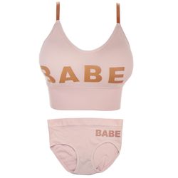 ست شورت و نیم تنه زنانه مدل BABE مدل AVN_S128