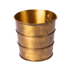 سطل زباله برنجی گلدکیش مدل هِوِن کد GK843001