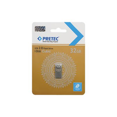 فلش مموری USB 2.0 پرتک مدل i-disk Cubic ظرفیت 32 گیگابایت