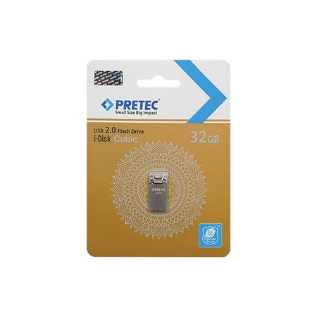 فلش مموری USB 2.0 پرتک مدل i-disk Cubic ظرفیت 32 گیگابایت