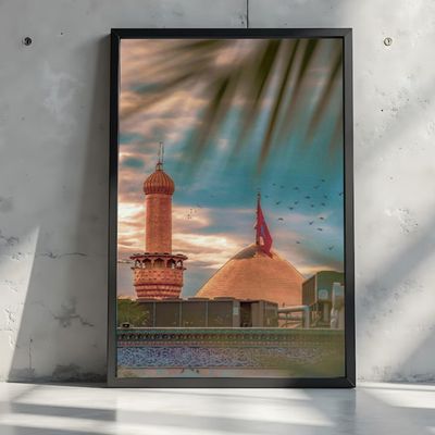 تابلو مذهبی طرح کربلا