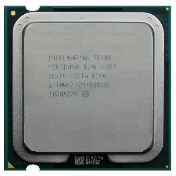پردازنده مرکزی اینتل سری Core مدل E5400 سوکت 775
