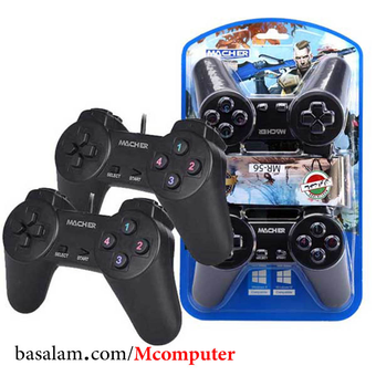 دسته بازی کامپیوتر دوبل ساده مچر Macher MR-56