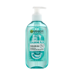 ژل شستشوی صورت گارنیر Garnier حاوی عصاره آلوئه ورا و هیالورونیک اسید Hyaluoronik Aloe Temizleme Jeli 97%