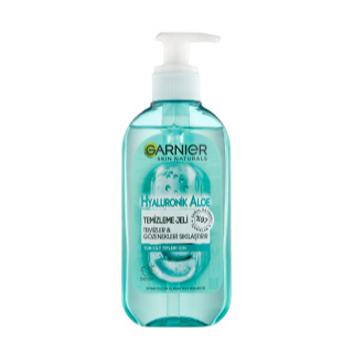 ژل شستشوی صورت گارنیر Garnier حاوی عصاره آلوئه ورا و هیالورونیک اسید Hyaluoronik Aloe Temizleme Jeli 97%