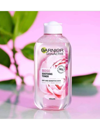 تونر پاک کننده صورت پوست نرمال تا مختلط گارنیر Garnier Aloe Toner