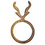 حلقه کانزاشی طرح شاخ گوزن