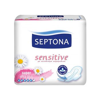 نوار بهداشتی سپتونا مدل Super Sensitive بسته 8 عددی