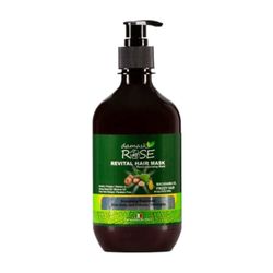 ماسک مو فری سولفات داماسک رز مدل ماکادمیا با آبکشی مخصوص موهای خشک، فر و وز