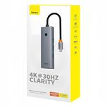 هاب 6 پورت USB-C بیسوس مدل BS-OH151 (گارانتی 24 ماهه آونگ)