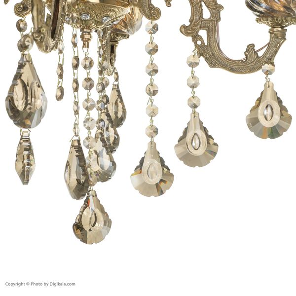 لوستر 8 شعله شاهان تک کد K/4021