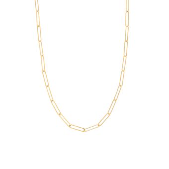 گردنبند طلا 18 عیار زنانه مریم اکرمی گلد گالری مدل دیپلمات مینور