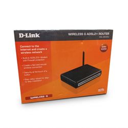 مودم روتر بی‌سیم ADSL2+ دی‌لینک مدل D-Link DSL-2640U (استوک)