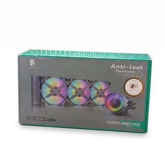 خنک‌کننده مایع پردازنده دیپ‌کول مدل DeepCool Gamer Storm CASTLE 360EX RGB (استوک)