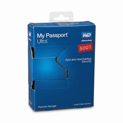 هارد اکسترنال وسترن دیجیتال مدل WD My Passport Ultra ظرفیت 500 گیگابایت (استوک)