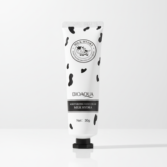 کرم مرطوب کننده دست شیر گاو MILK HYDRA بیوآکوا BIOAQUA