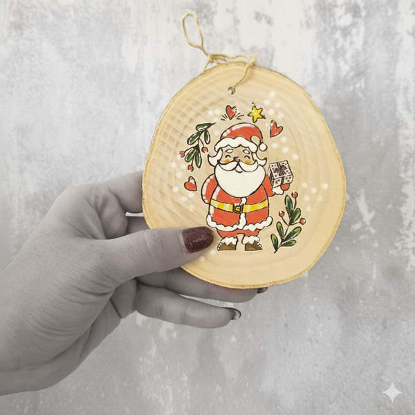 آویز کریسمسی با طرح های متنوع مخصوص کریسمس