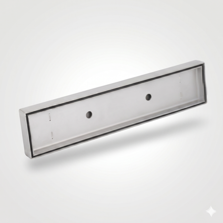 کفشور خطی رنزو مدل TILE-01 کروم 30*7