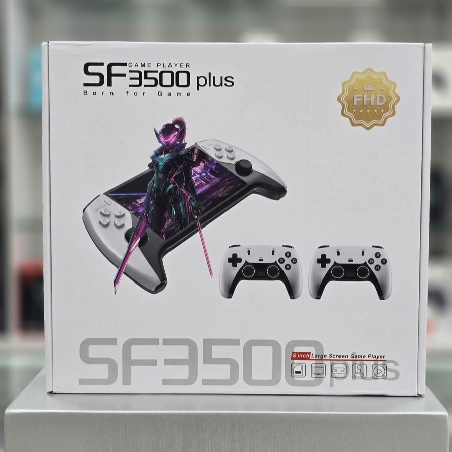 کنسول بازی دستی SF3500 Plus | نمایشگر 5 اینچ IPS، رم 2 گیگابایت، باتری 3000mAh و اتصال به تلویزیون