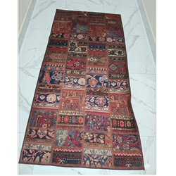 کلاژ فرش دستبافت مدل وینتیج