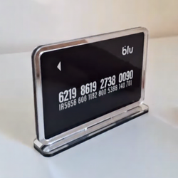 استند شماره کارت پلکسی مدل میلاد