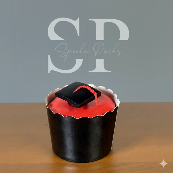 مافین شکلاتی دیزاین فوندانت