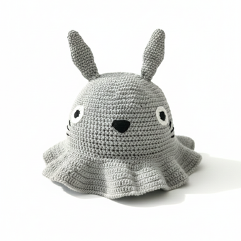 کلاه بافتنی طرح توتورو | Totoro