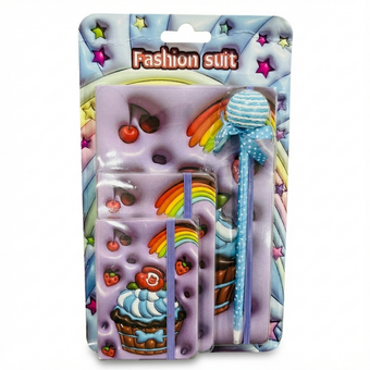 دفتر مدل ژورنالی مجموعه 3 عددی به همراه خودکار