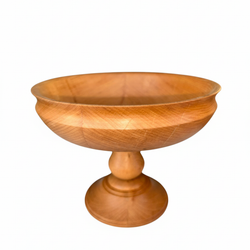ظرف پایه دار چوبی