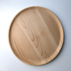 بشقاب چوبی بزرگ پذیرایی