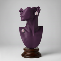 گوشواره استیل مدل اشک 391