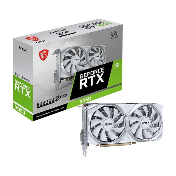 GraphicCard MSI GeForce RTX™ 3050 VENTUS 2X XS 8G OC White