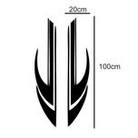 برچسب بدنه خودرو مدل کاپوت کد 135AZ 26*335