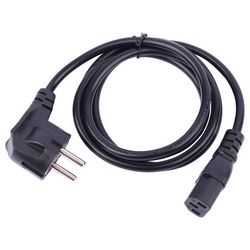 کابل برق سه پین منبع تغذیه کامپیوتر مدل power طول 1.5 متر