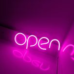 تابلو نئون فلکسی طرح Open مدل O1