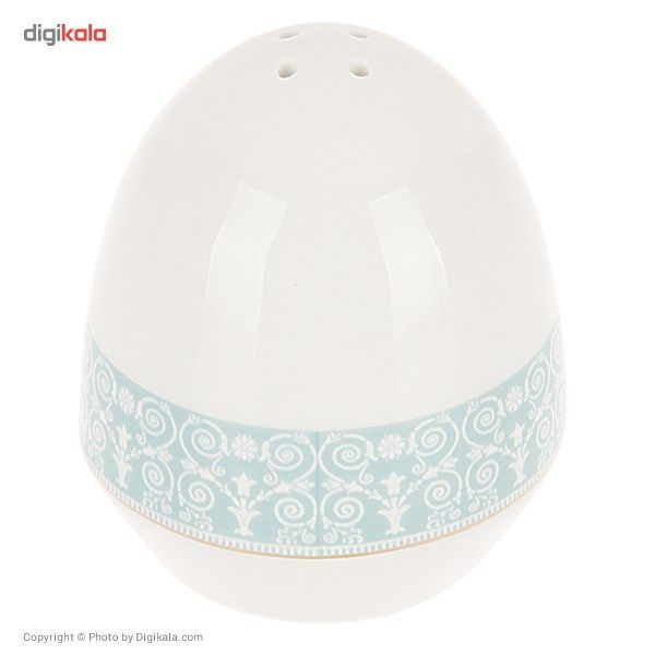 سرویس 102 پارچه چینی زرین ایران سری ایتالیا اف مدل سپید صدف درجه یک