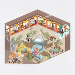 استیکر سه بعدی - Ghibli