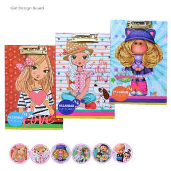 تخته شاسی A4 پشت وایت‌بردی فانتزی