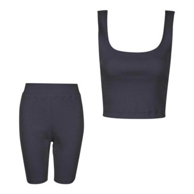 ست تاپ و شلوارک زنانه مدل MDSS-CH1926