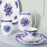 سرویس غذاخوری 98 پارچه 12 نفره چینی زرین ایران مدل فلورانس کواترو درجه عالی