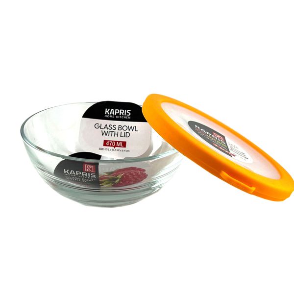 ظرف نگهدارنده کاپریس مدل کاسه درب دار KAY