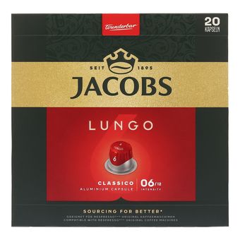 کپسول قهوه جاکوبز - 80 گرم بسته 20 عددی