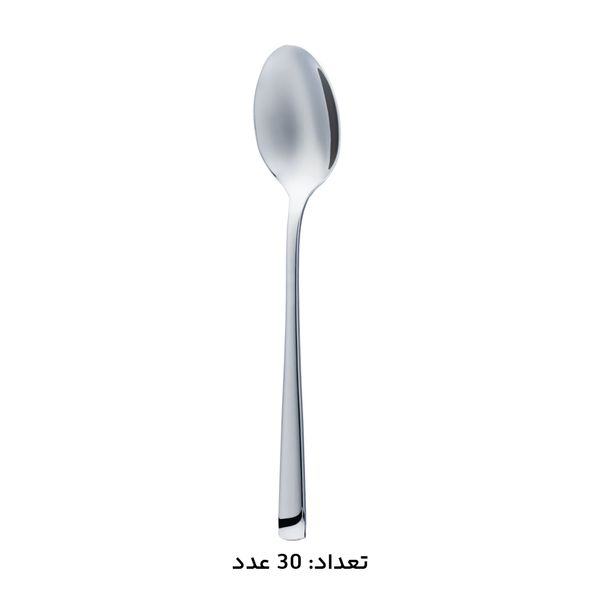 سرویس قاشق، چنگال و کارد استیل 146 پارچه 30 نفره کابان مدل 084