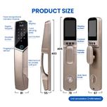 قفل هوشمند اکسل مدل EX-840 مجموعه دو عددی