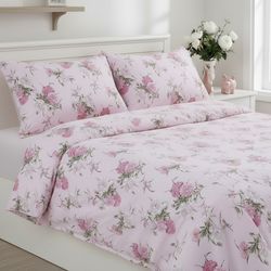 سرویس ملحفه 2 نفر 3 تکه انگلیش هوم مدل Carnation