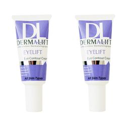 کرم دور چشم درمالیفت مدل Eyelift Eye Contour حجم 20 میلی لیتر بسته دو عددی