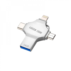 فلش درایو 4 در 1 گرین لاین مدل 64GB