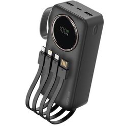 پاوربانک 30000mAh گرین لاین مدل Green Lion Power Pulse 30000mAh Power Bank GNPWRPS30KBK