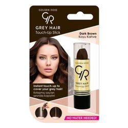استیک پوشاننده ی موهای سفید - رژ مو رنگ قهوه ای تیره Dark Brown